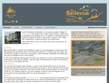 Tablet Screenshot of lebellevue.eu